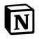 Logo van Notion
