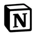 Logo van Notion